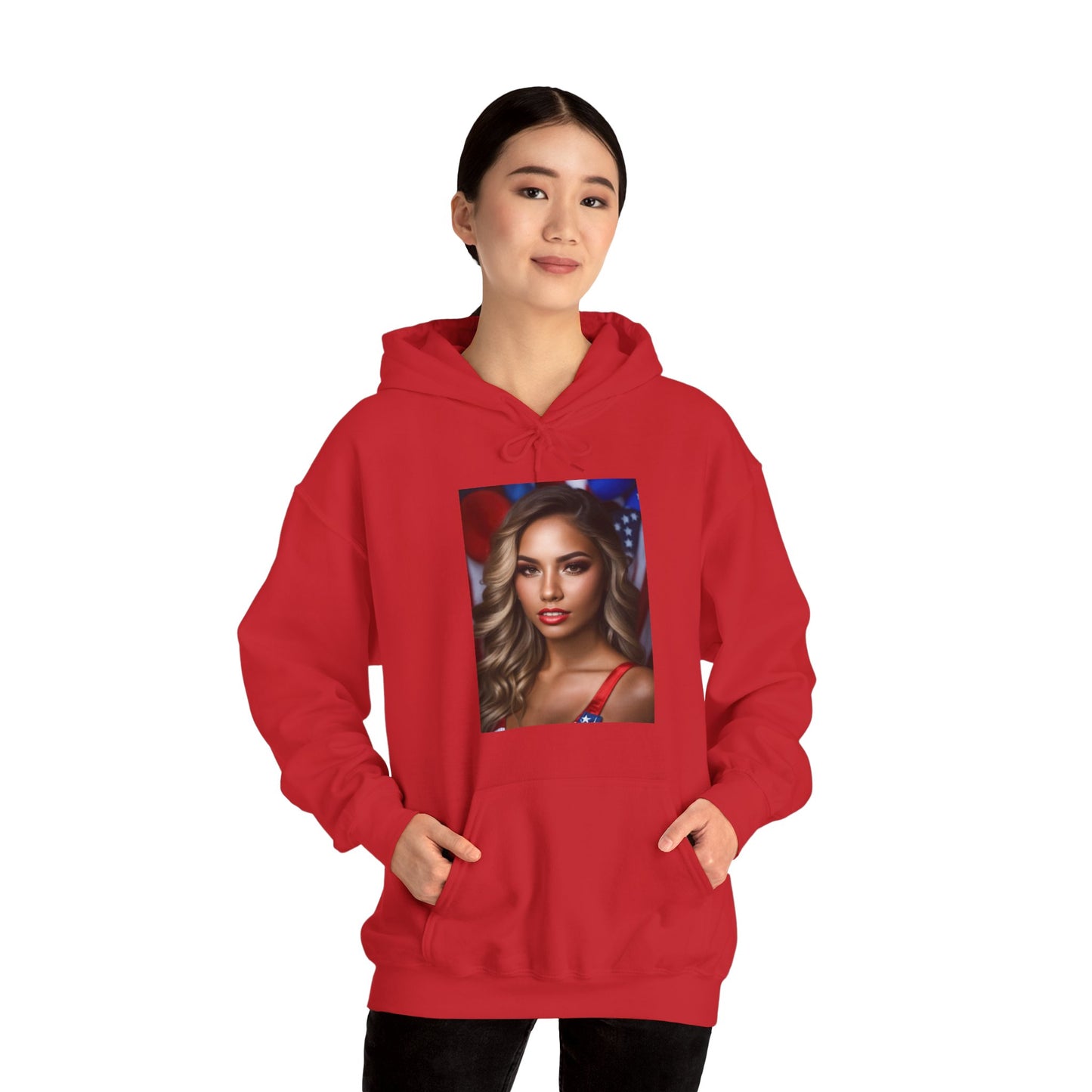 American Woman Hooded Sweatshirt