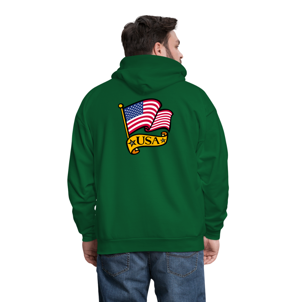 Men's Hoodie - forest green