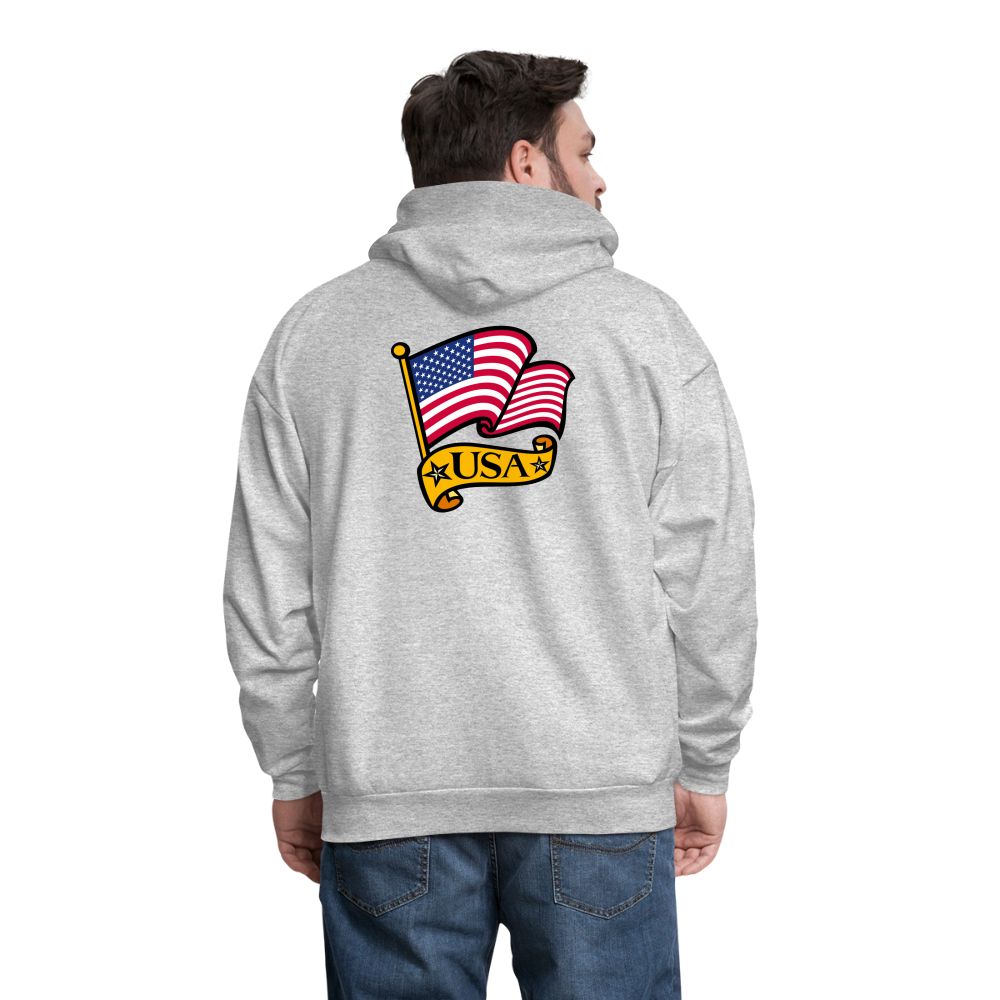 Men's Hoodie - heather gray