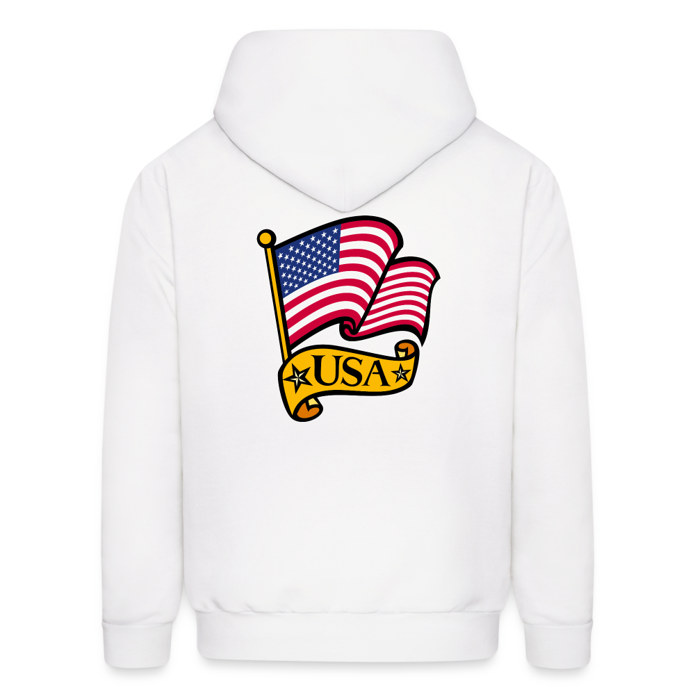 Men's Hoodie - white