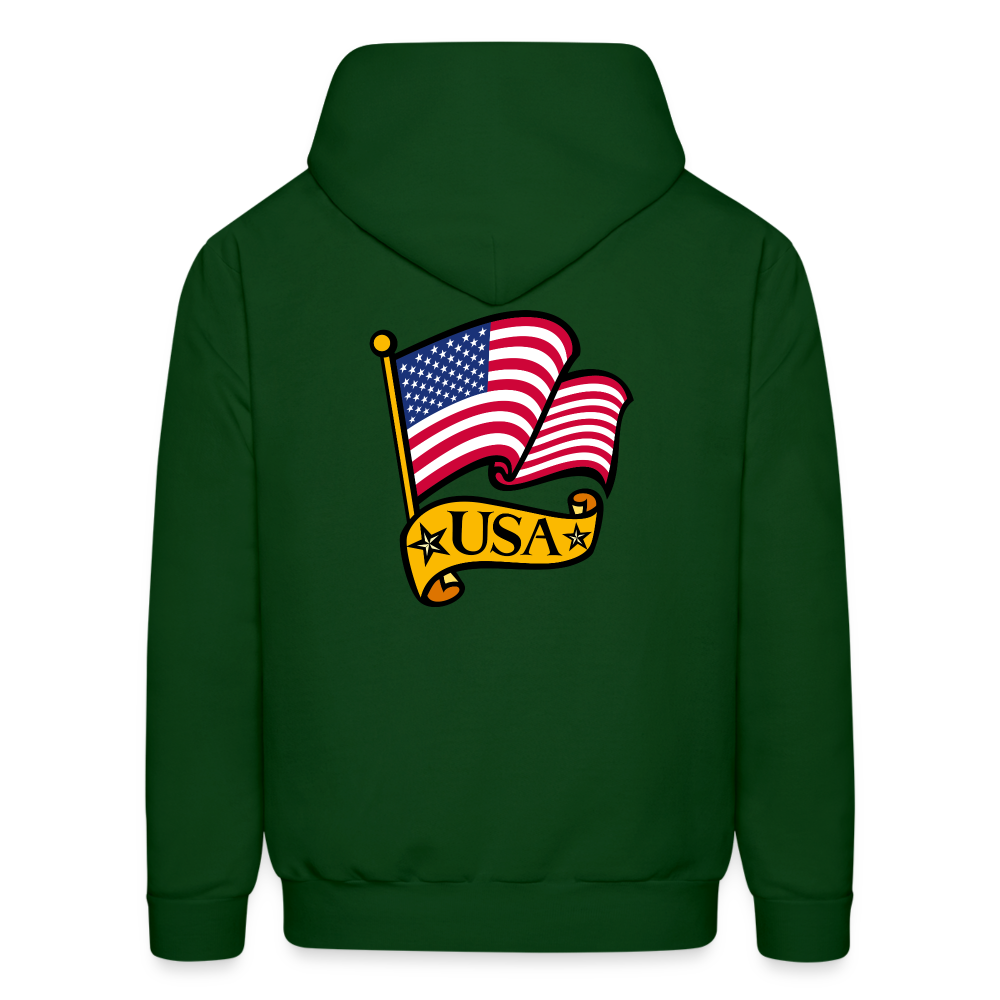 Men's Hoodie - forest green