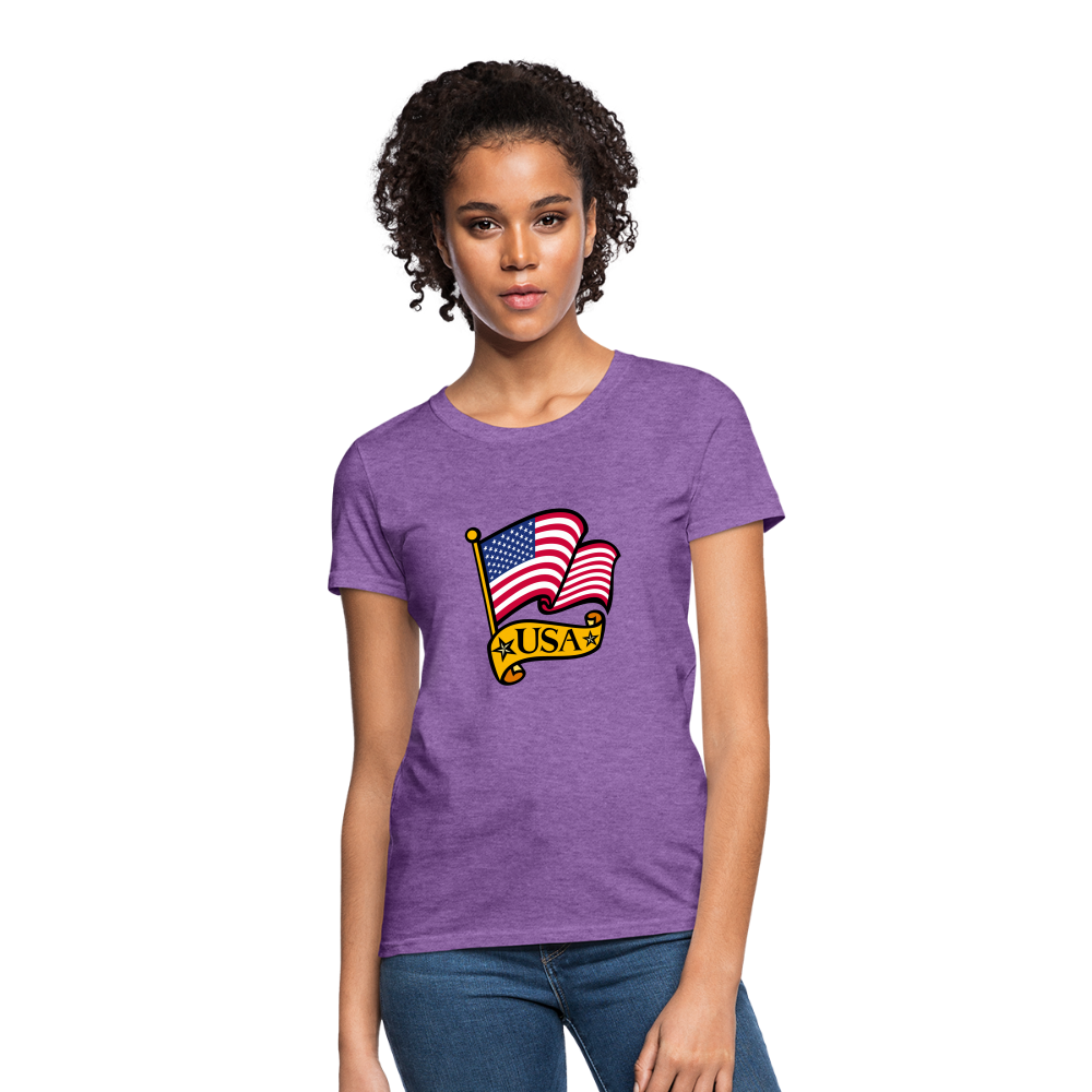 Women's T-Shirt - purple heather