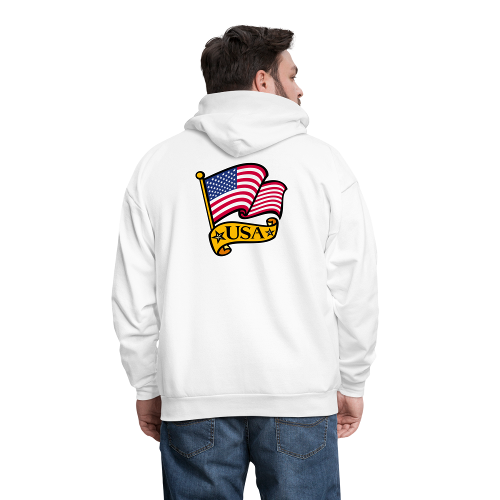 Men's Hoodie - white