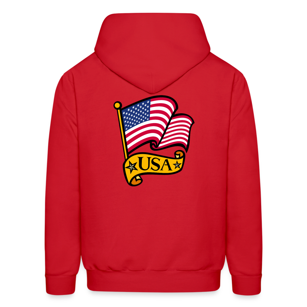 Men's Hoodie - red