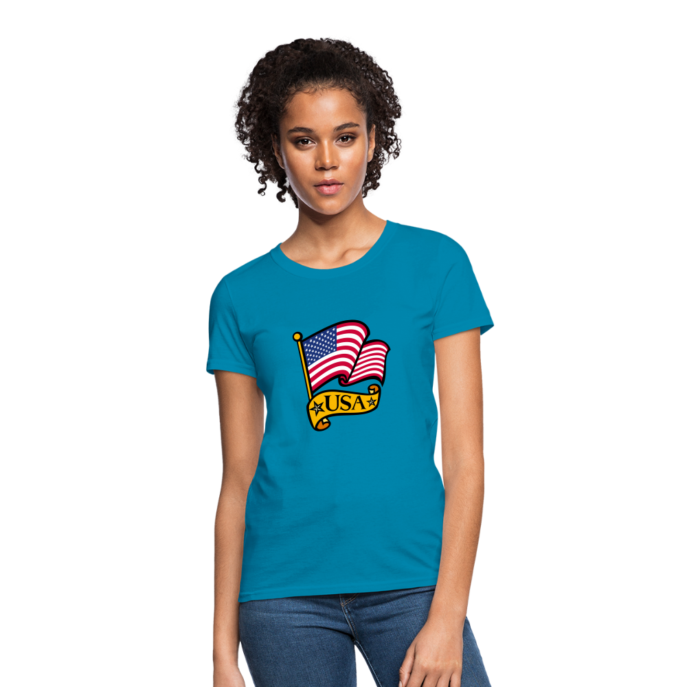 Women's T-Shirt - turquoise