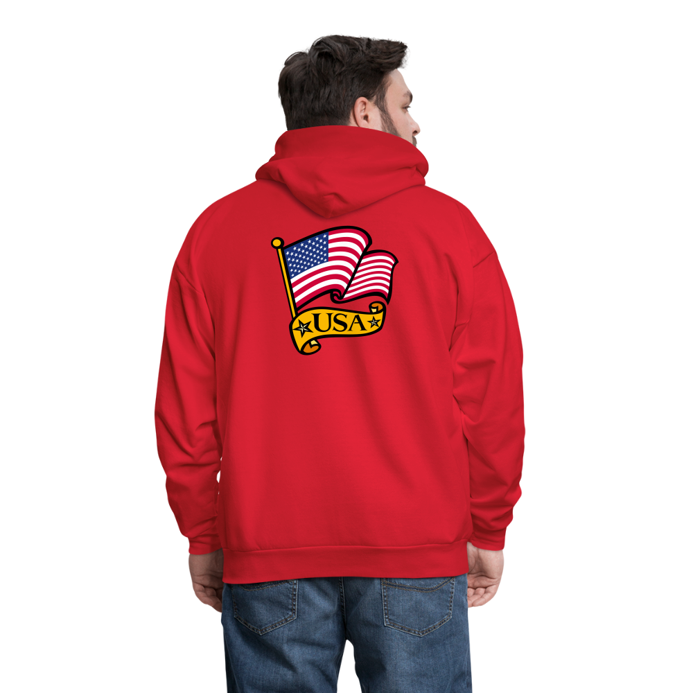 Men's Hoodie - red