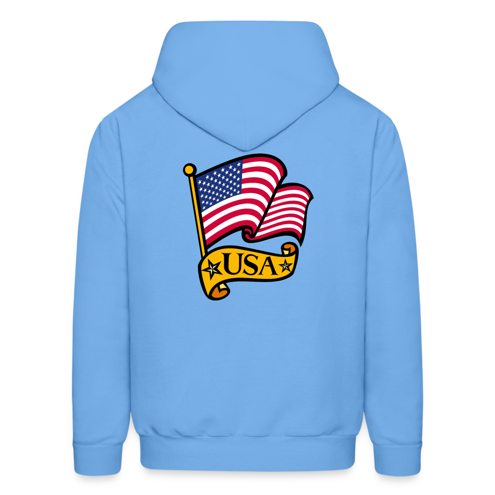 Men's Hoodie - carolina blue