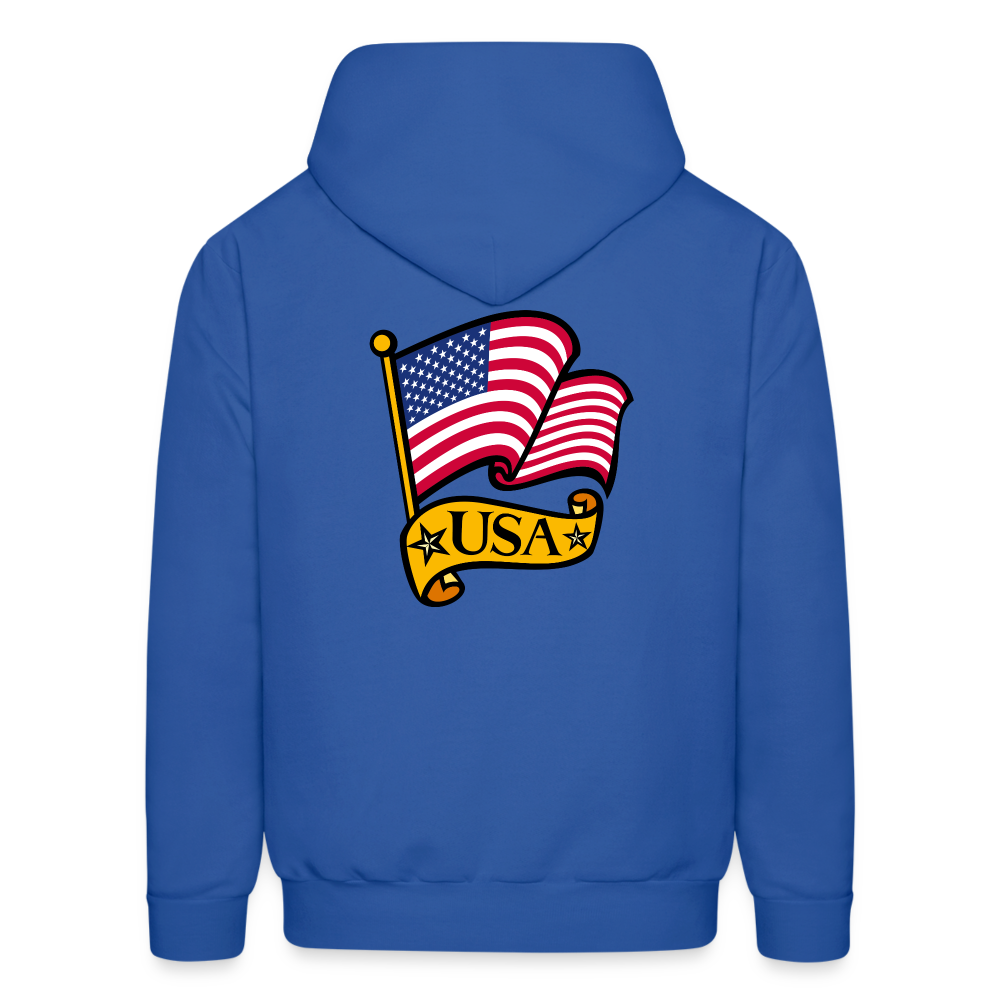 Men's Hoodie - royal blue