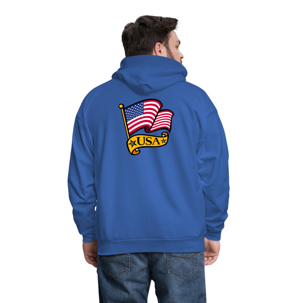 Men's Hoodie - royal blue