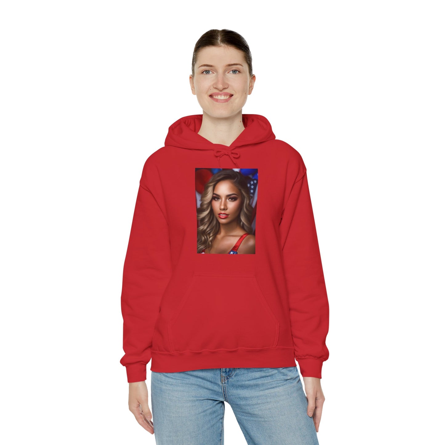 American Woman Hooded Sweatshirt