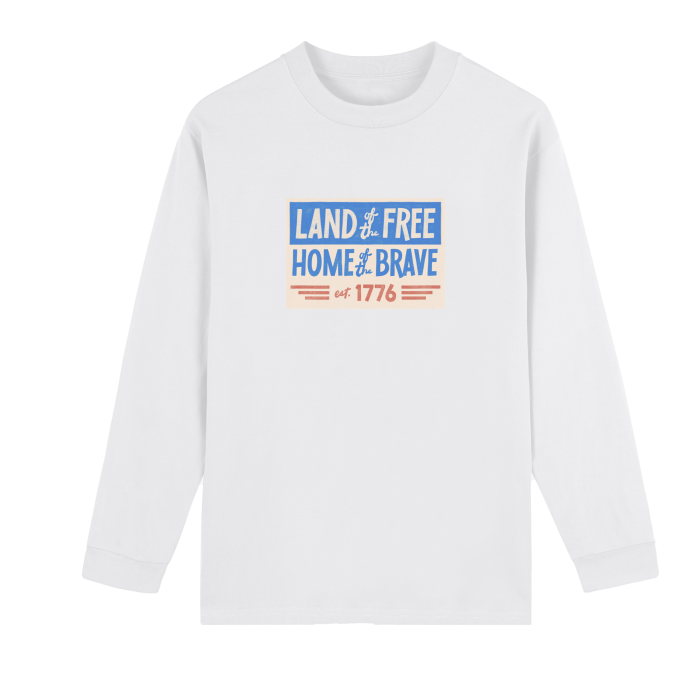 Home of the Brave Long Sleeve T-Shirt